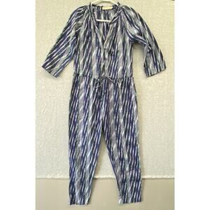 Anthropologie Of Two Minds Jumpsuit Womens Size Small Boho Bohemian Cotton